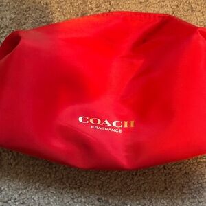 Coach Red Fragrance Toiletry Pouch